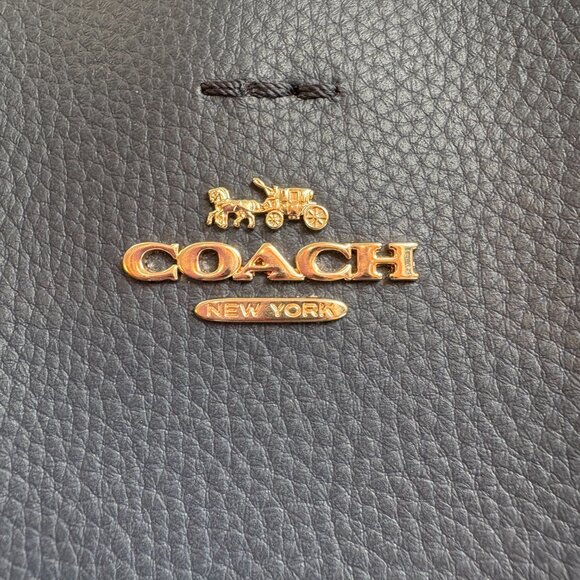 Coach Mollie Bucket Bag Blue 22 - Picture 6 of 10